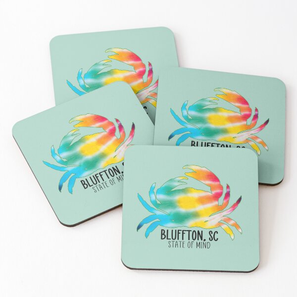 Item preview, Bluffton South Carolina Tie Dye Crab A Bluffton, SC State of Mind designed and sold by bySoutherngal.