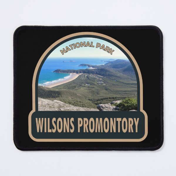 Item preview, Wilsons Promontory National Park Australia Badge designed and sold by KrisSidDesigns.