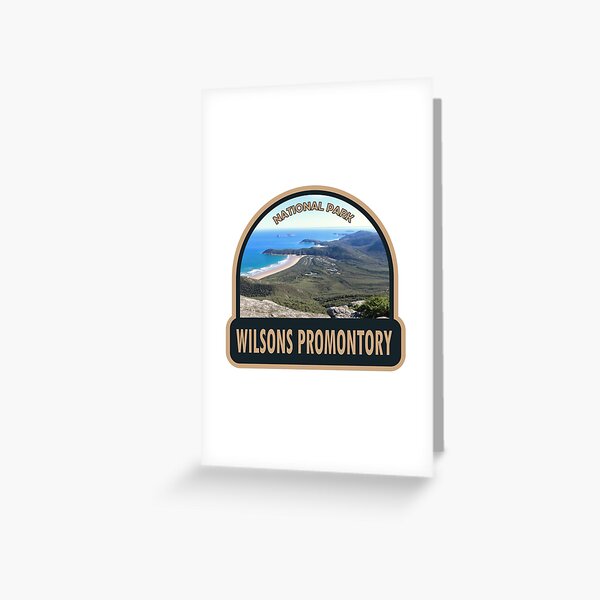 Item preview, Wilsons Promontory National Park Australia Badge designed and sold by KrisSidDesigns.