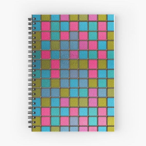 Item preview, Faux  Leather  Colorful Geometric Gold Accents designed and sold by k9printart.