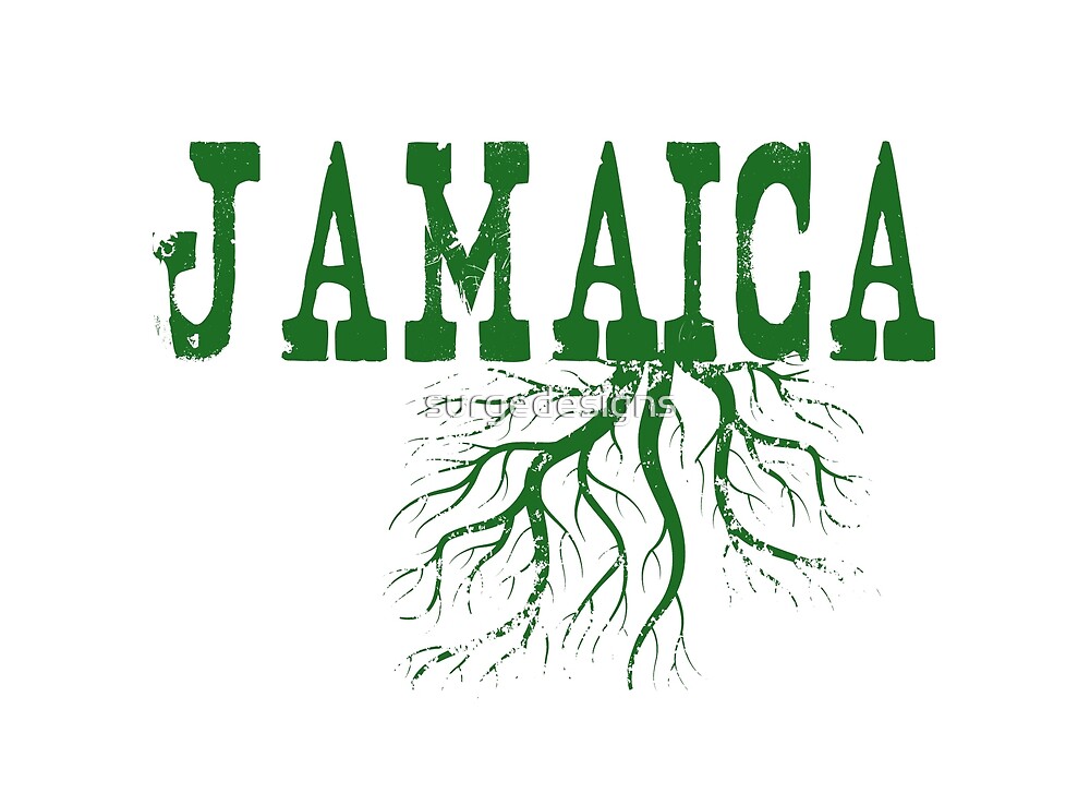 "Jamaica Roots" by surgedesigns Redbubble
