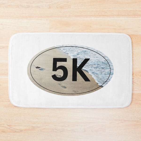 Item preview, Beach Run, 5K - Black designed and sold by LatterDaze.