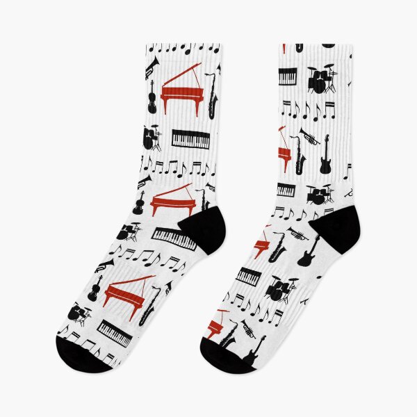 Item preview, Music in Black & White with RED designed and sold by montaque8.
