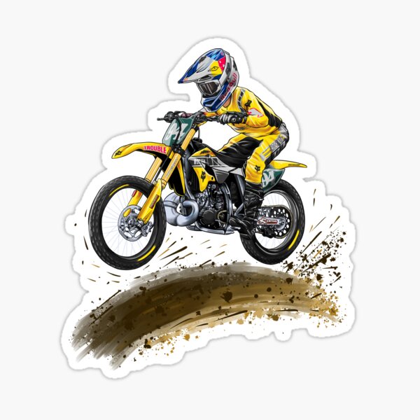 Sticker Moto Cross Enduro - Magic Stickers