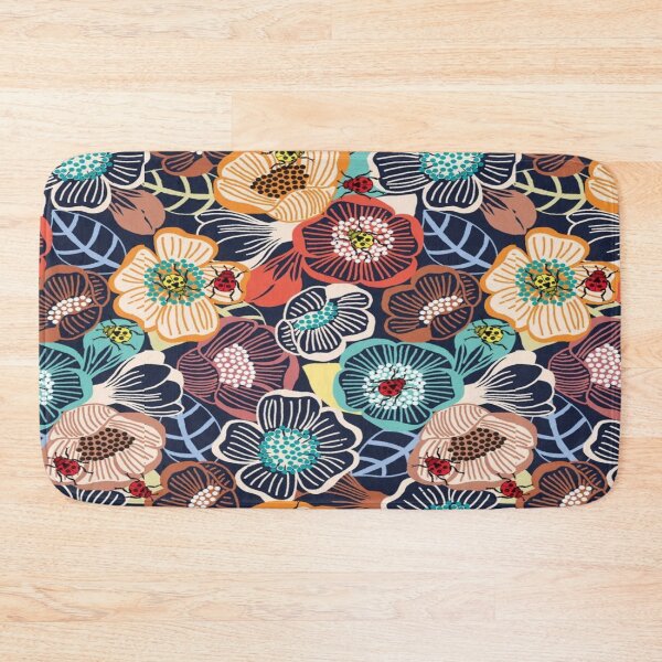Item preview, Colored spring flower pattern designed and sold by small-drawing.