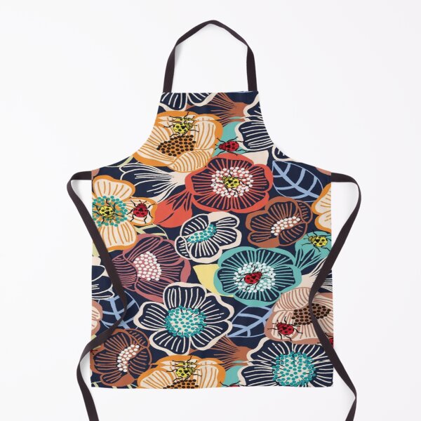 Item preview, Colored spring flower pattern designed and sold by small-drawing.