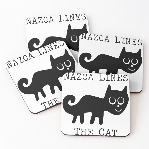Item preview, Smiling black cat from Nazca designed and sold by siloto.