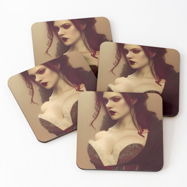 Item preview, Sexy Vampire Seductress Alluring Dark Beautiful Artwork designed and sold by Eliteijr.