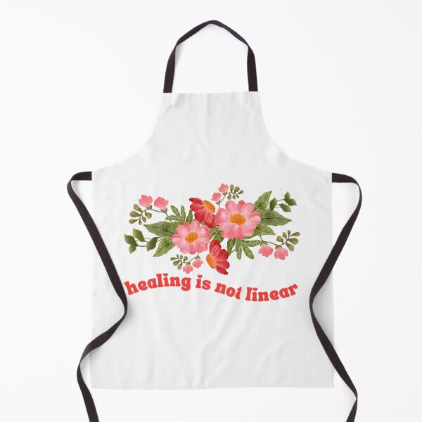 Item preview, Healing is not linear groovy flower floral designed and sold by Nepaz-Designs.