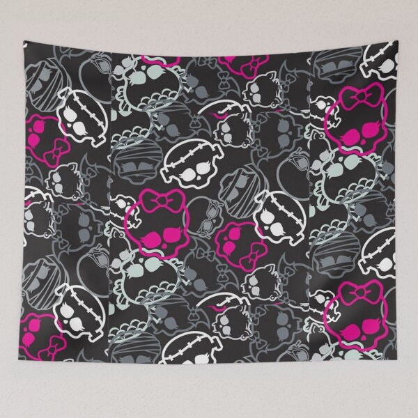 Item preview, Colorful skulls pattern designed and sold by small-drawing.