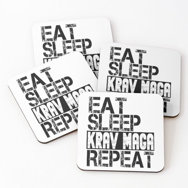 Item preview, Eat Sleep Krav Maga Repeat, Grunge  designed and sold by ACC .