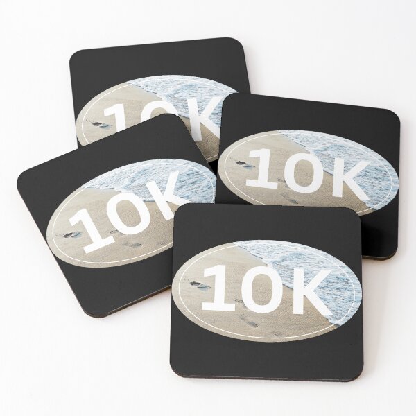 Item preview, Beach Run, 10K - White designed and sold by LatterDaze.