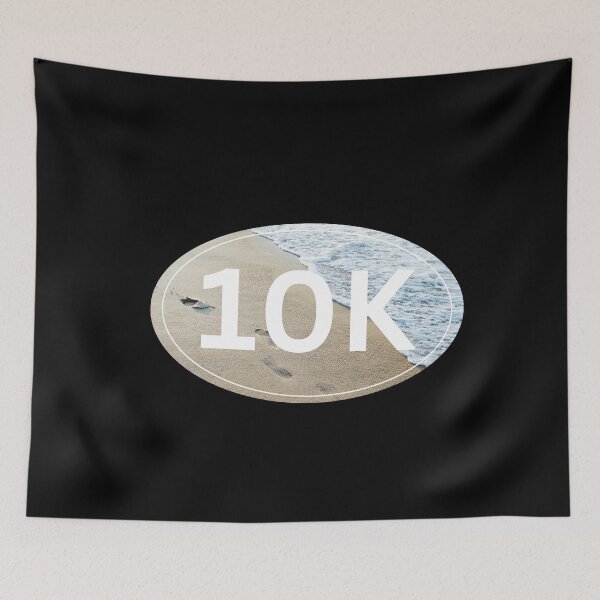 Item preview, Beach Run, 10K - White designed and sold by LatterDaze.
