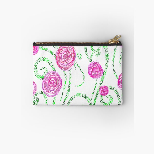 Item preview, Estampado floral verde y rosa designed and sold by Hena Tayeb.