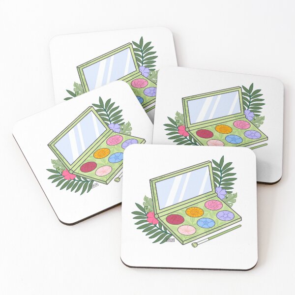 Item preview, Floral eyeshadow palette designed and sold by odanaesset.