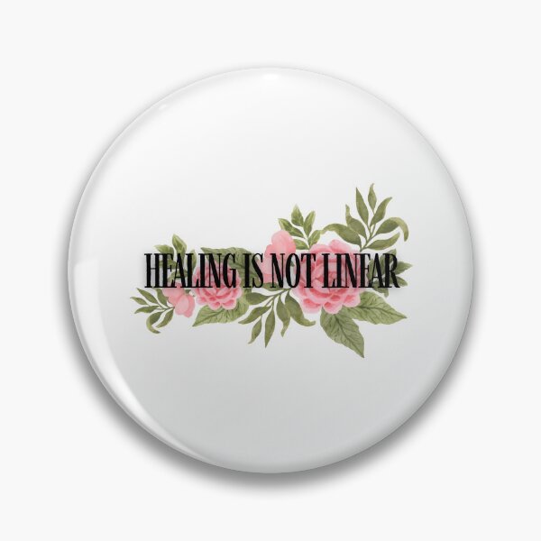 Item preview, Healing is not linear flower floral designed and sold by Nepaz-Designs.