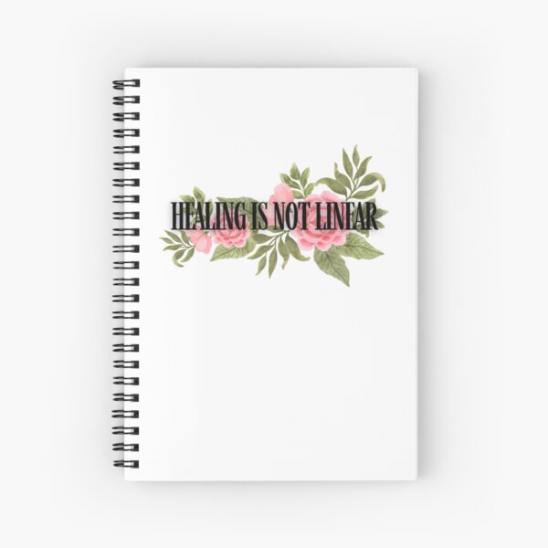 Item preview, Healing is not linear flower floral designed and sold by Nepaz-Designs.
