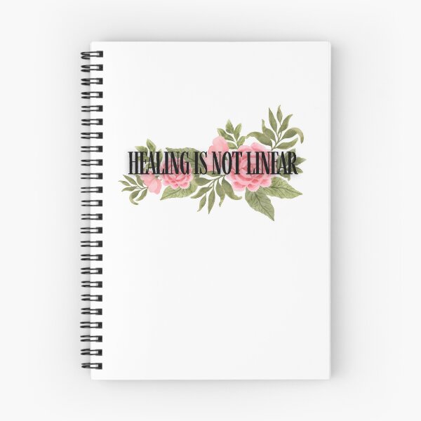 Item preview, Healing is not linear flower floral designed and sold by Nepaz-Designs.