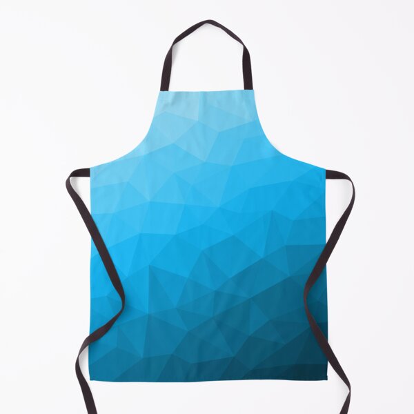 Item preview, Blue cyan gradient geometric mesh pattern designed and sold by PLdesign.