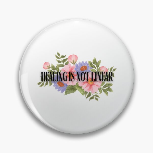 Item preview, Healing is not linear flower floral designed and sold by Nepaz-Designs.