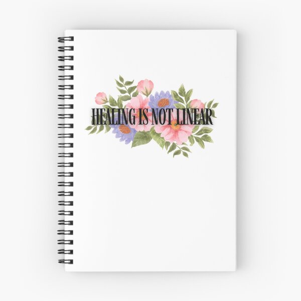 Item preview, Healing is not linear flower floral designed and sold by Nepaz-Designs.
