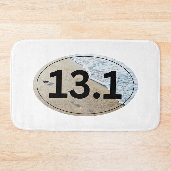 Item preview, Beach Run, Half Marathon 13.1 - Black designed and sold by LatterDaze.
