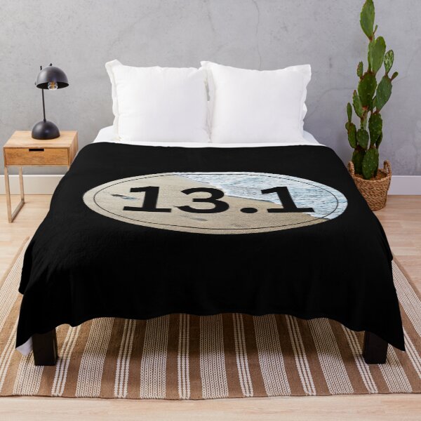 Item preview, Beach Run, Half Marathon 13.1 - Black designed and sold by LatterDaze.