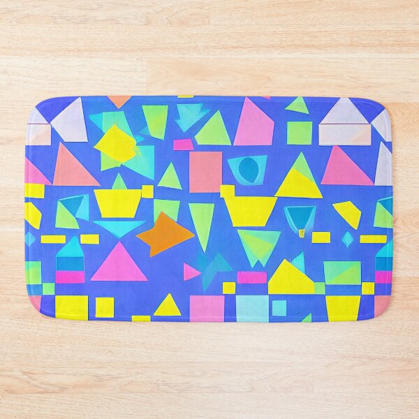Item preview, random weird 80s shapes designed and sold by FinaSusu.