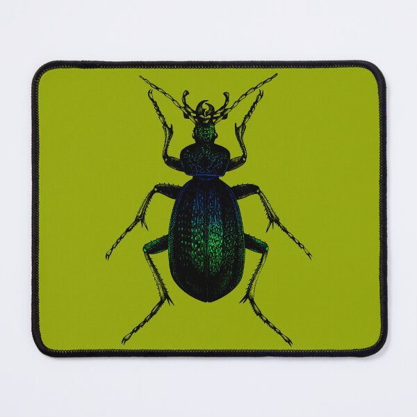 Item preview, Beetle  on vivid green designed and sold by FK-UK.