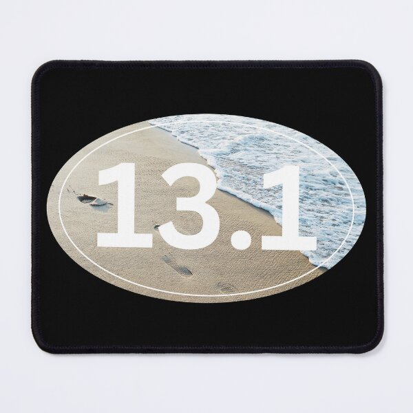 Item preview, Beach Run, Half Marathon 13.1 - White designed and sold by LatterDaze.