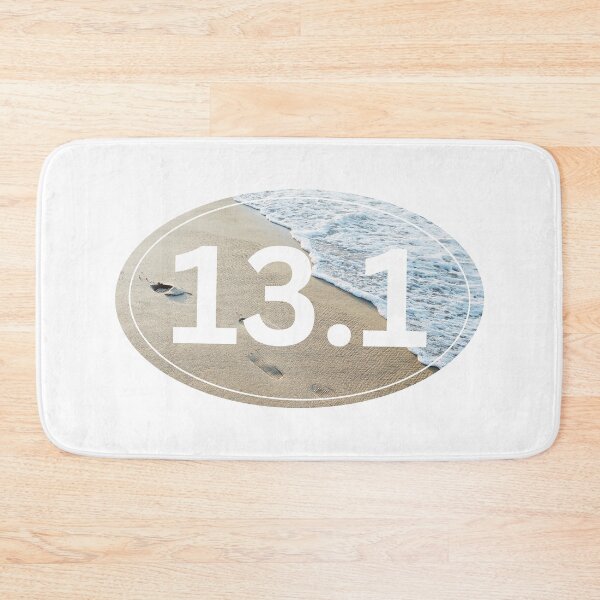 Item preview, Beach Run, Half Marathon 13.1 - White designed and sold by LatterDaze.