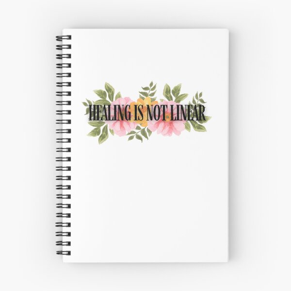 Item preview, Healing is not linear flower floral designed and sold by Nepaz-Designs.