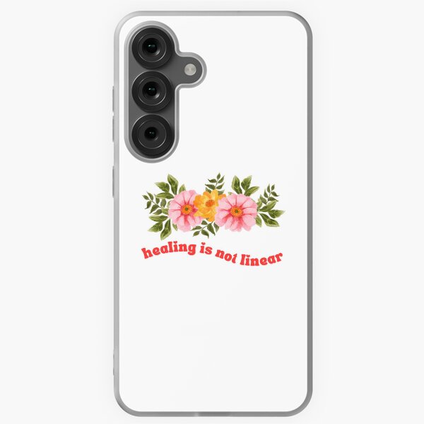 Item preview, Healing is not linear groovy flower floral designed and sold by Nepaz-Designs.