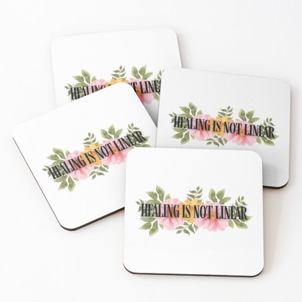 Item preview, Healing is not linear flower floral designed and sold by Nepaz-Designs.