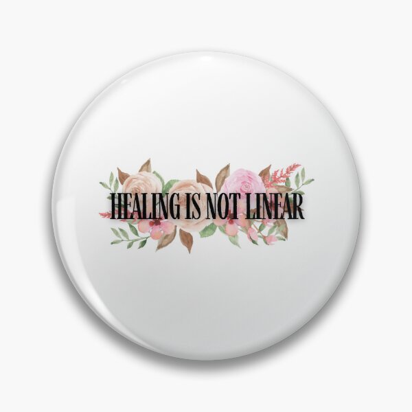 Item preview, Healing is not linear flower floral designed and sold by Nepaz-Designs.