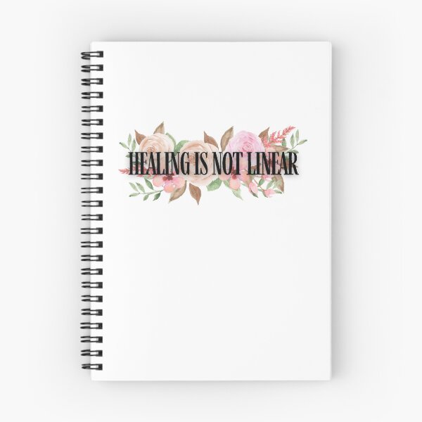 Item preview, Healing is not linear flower floral designed and sold by Nepaz-Designs.