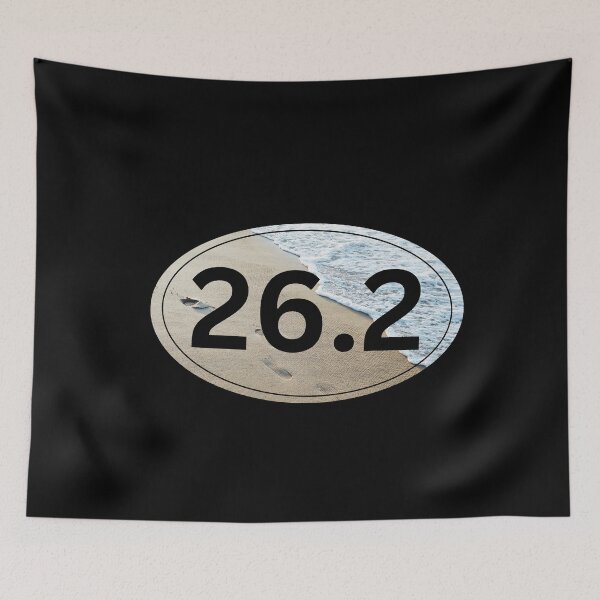 Item preview, Beach Run, Marathon 26.2 - Black designed and sold by LatterDaze.
