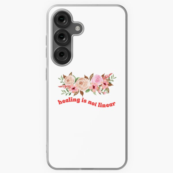 Item preview, Healing is not linear groovy flower floral designed and sold by Nepaz-Designs.