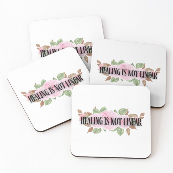 Item preview, Healing is not linear flower floral designed and sold by Nepaz-Designs.