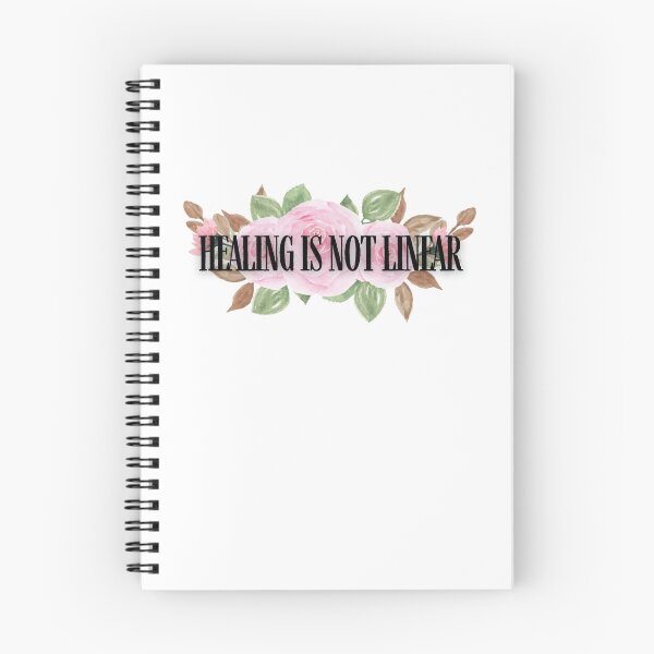 Item preview, Healing is not linear flower floral designed and sold by Nepaz-Designs.