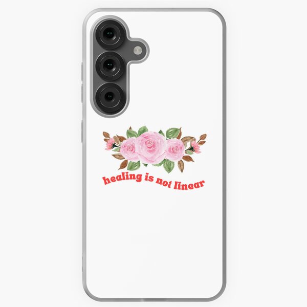 Item preview, Healing is not linear groovy flower floral designed and sold by Nepaz-Designs.