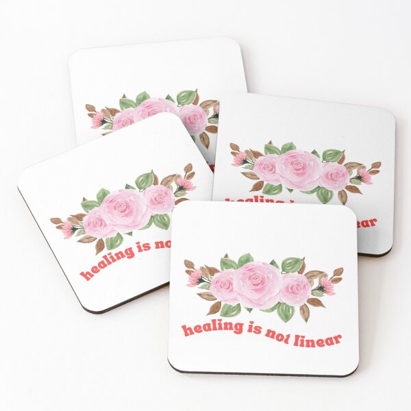 Item preview, Healing is not linear groovy flower floral designed and sold by Nepaz-Designs.