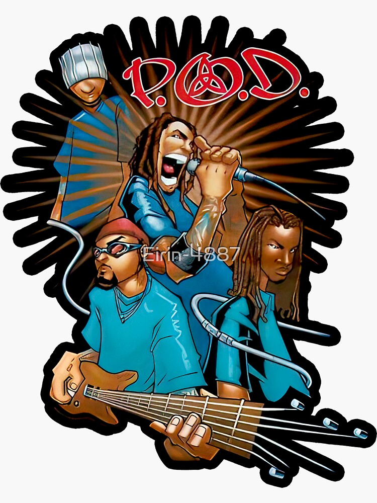 "2American Christian nu metal band" Sticker for Sale by Eirin4887