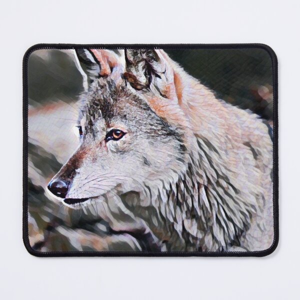 Item preview, Grey wolf designed and sold by MagiLand ⭐⭐⭐⭐⭐.