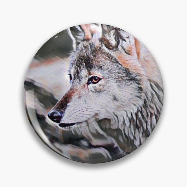 Item preview, Grey wolf designed and sold by MagiLand ⭐⭐⭐⭐⭐.