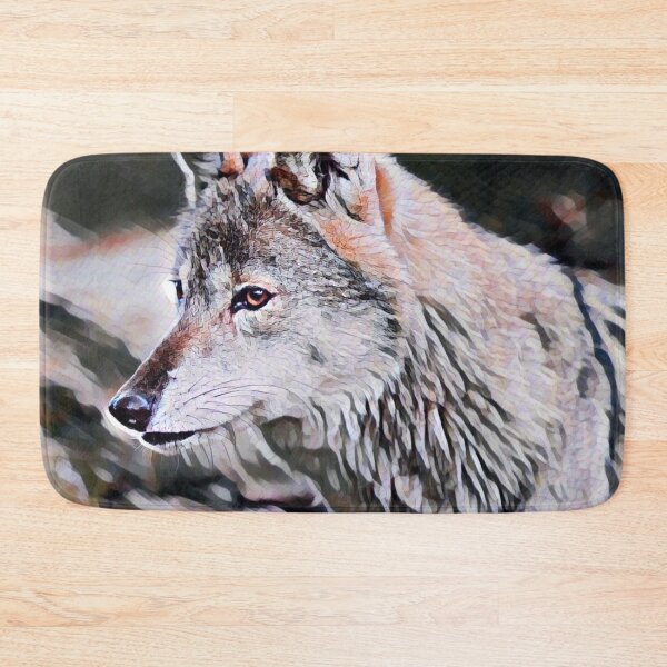 Item preview, Grey wolf designed and sold by MagiLand ⭐⭐⭐⭐⭐.