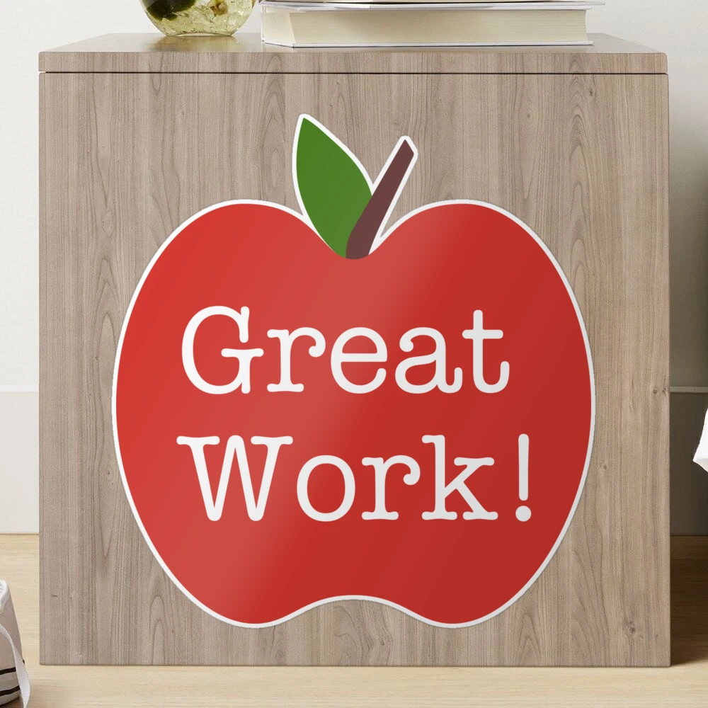 Good Work! Reward Stickers for Adults, Students Novelty Product