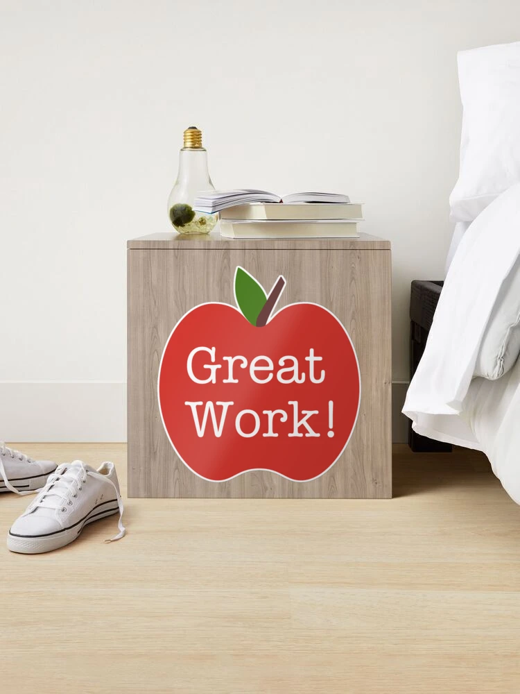 Great Work! Reward Stickers for Adults, Students Novelty Mug Sticker for  Sale by orangepieces