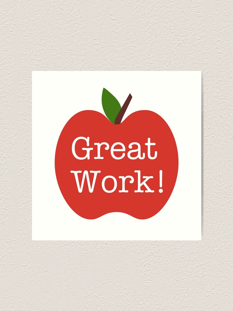 Great Work! Reward Stickers for Adults, Students Novelty Mug Art Print for  Sale by orangepieces