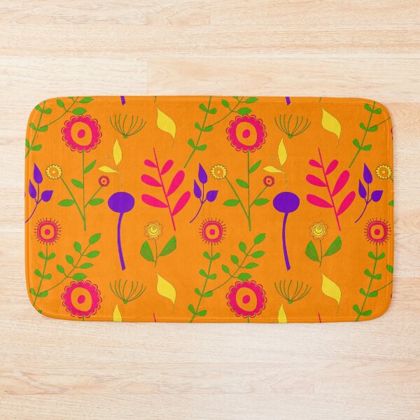 Item preview, leafy floral background designed and sold by hutofdesigns.